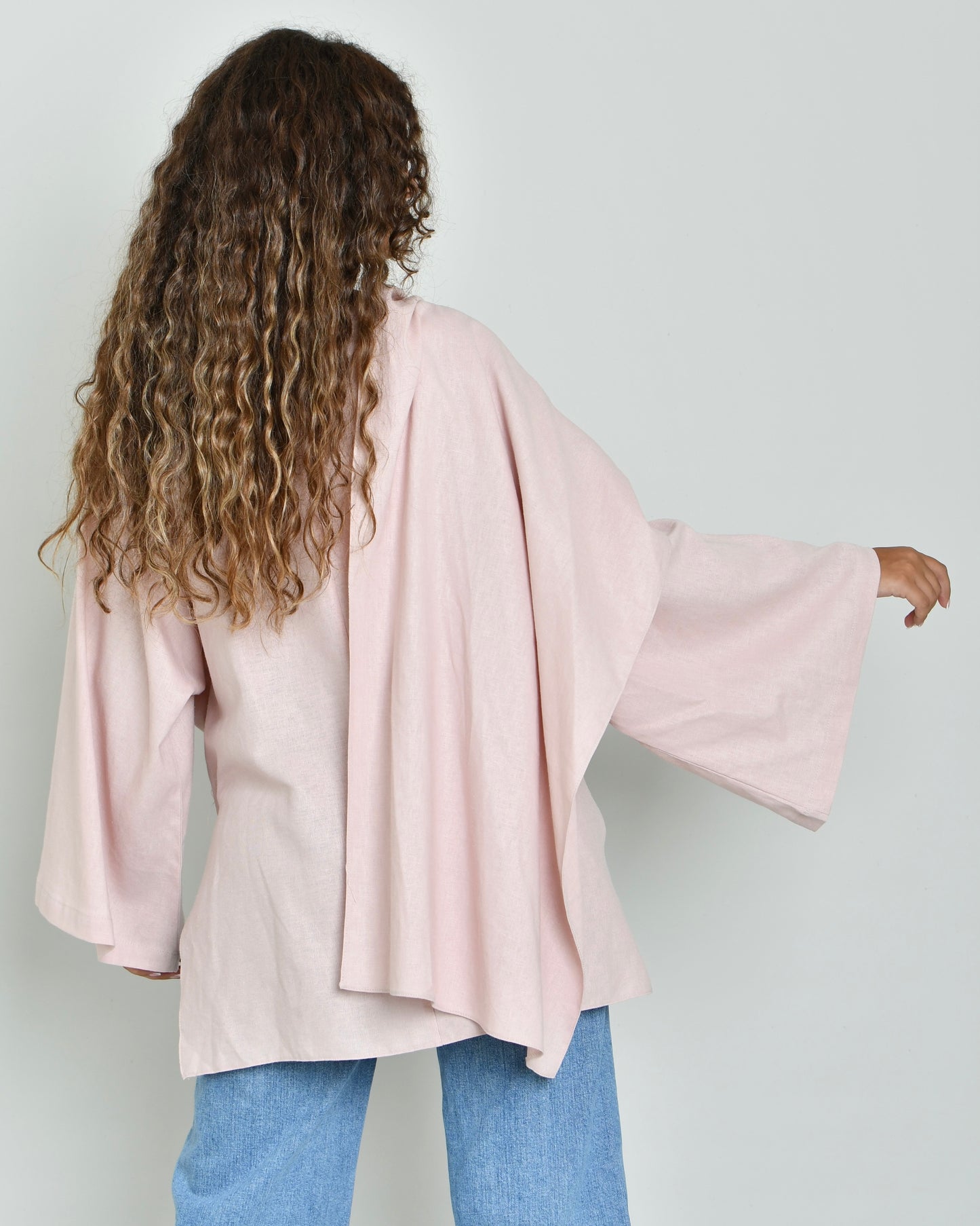 the linen scarf top