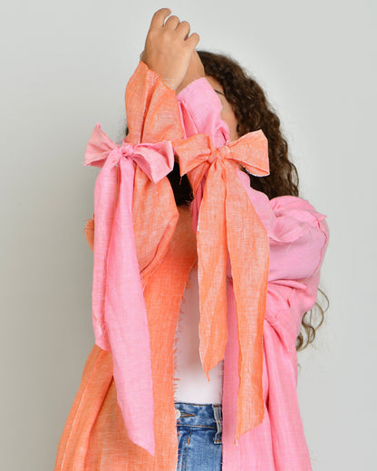 The Two-Toned Wavy Abaya – Limited Edition