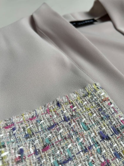 The Abaya- Off-Shoulders in Candy White 🍭✨