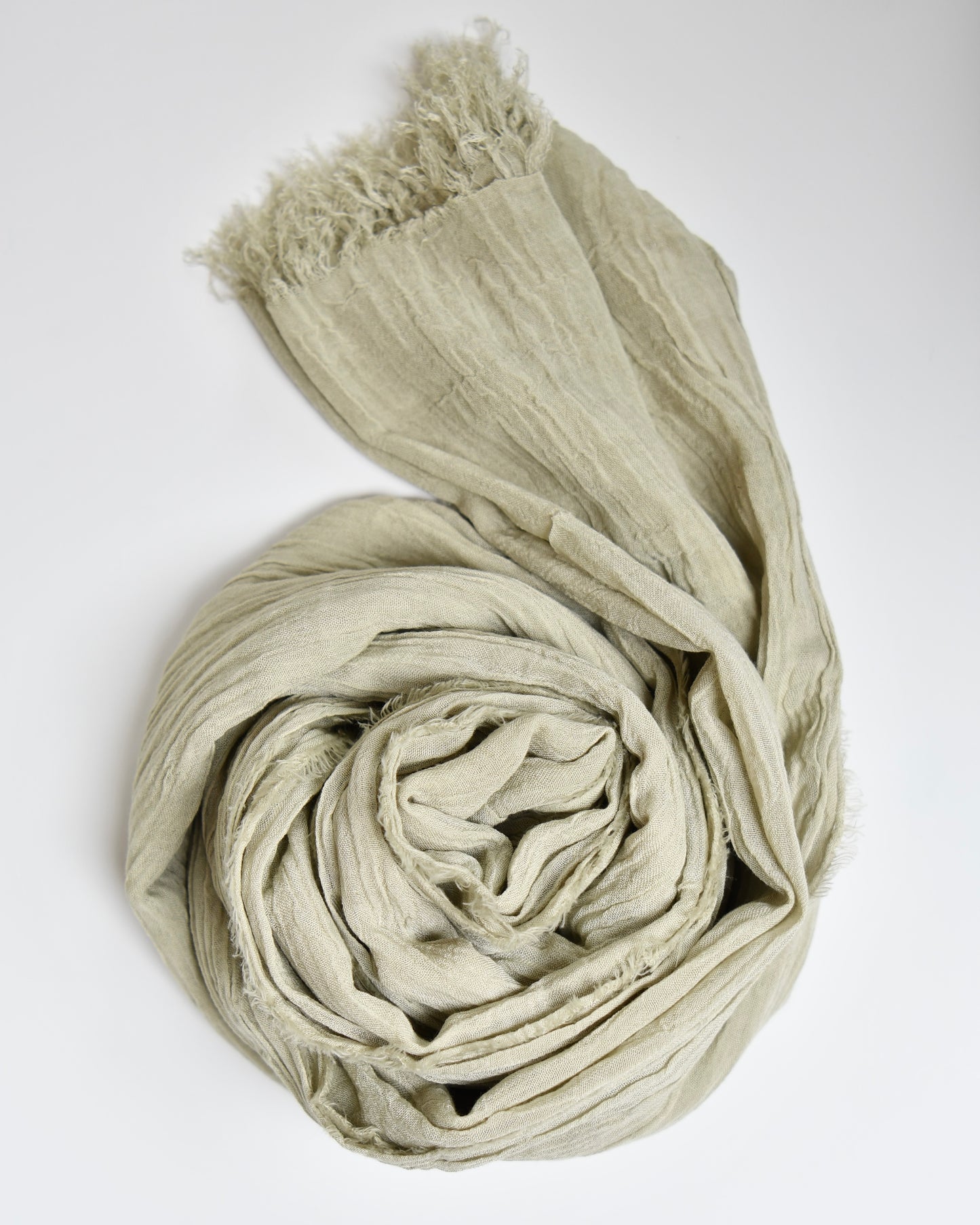 The Cotton Scarf in sand