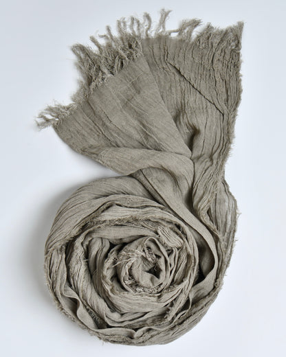 The Cotton Scarf in mocha