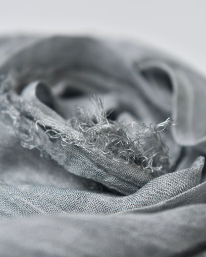 The Modal Scarf in silver grey