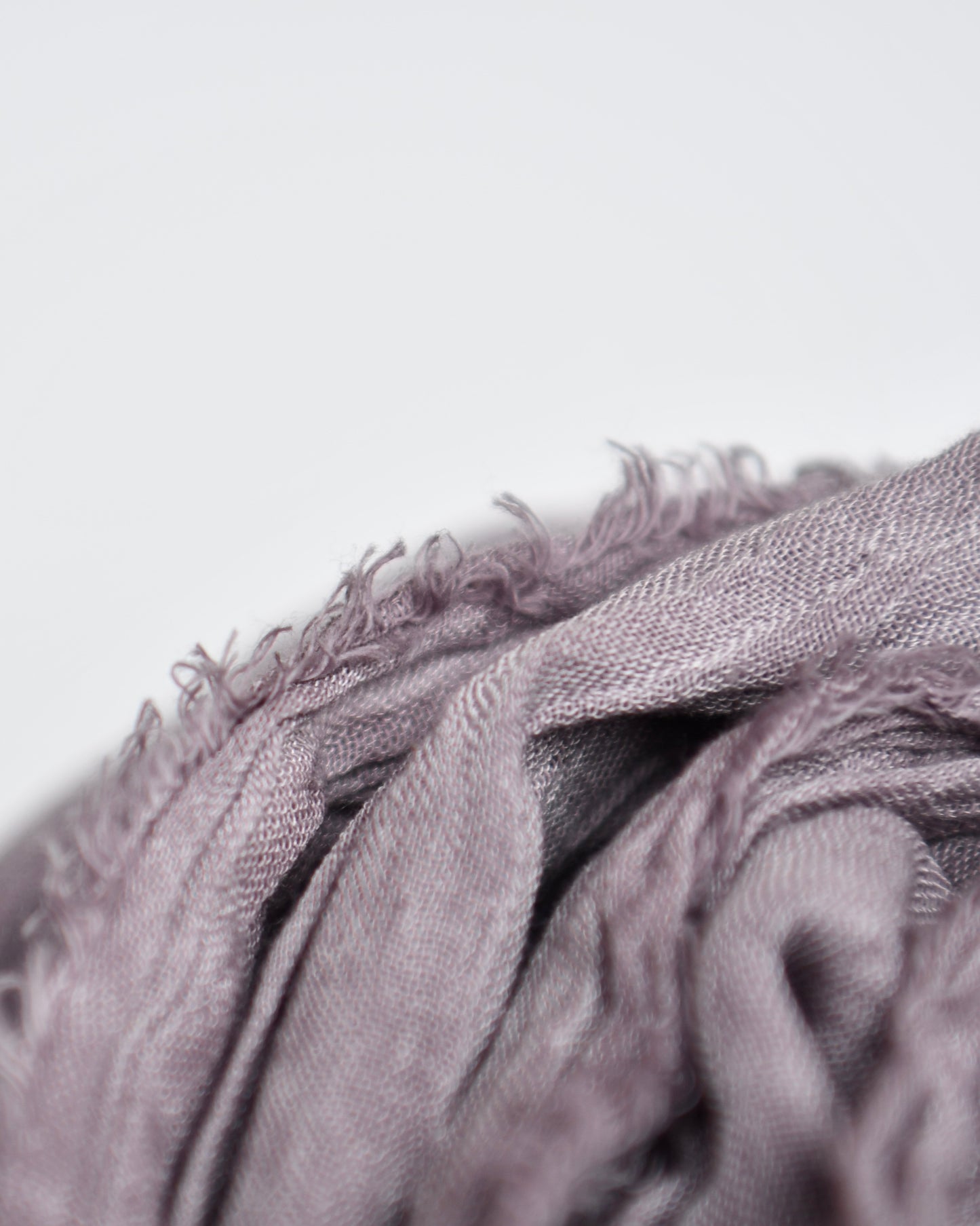 The Cotton Scarf in muted purple