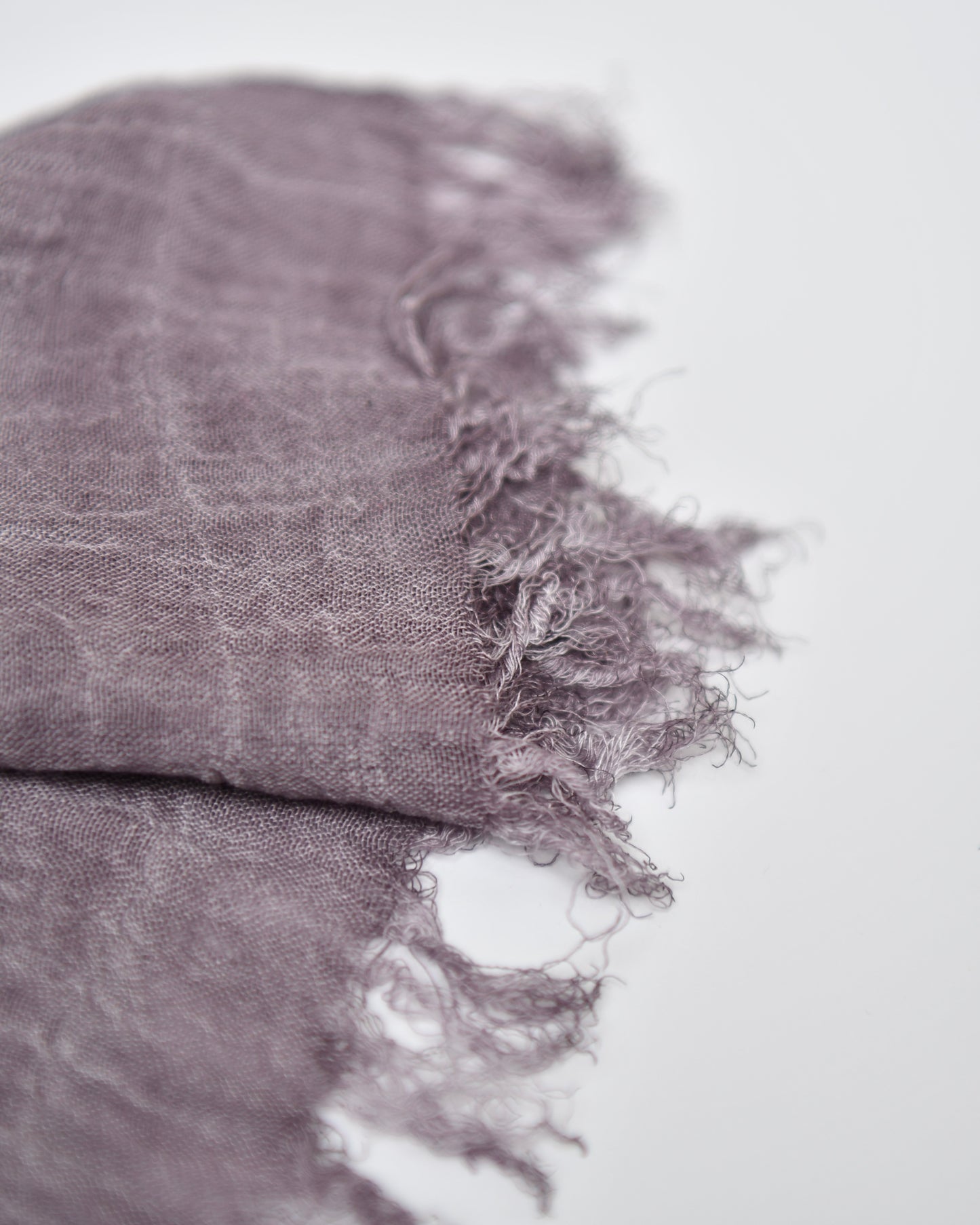 The Cotton Scarf in muted purple