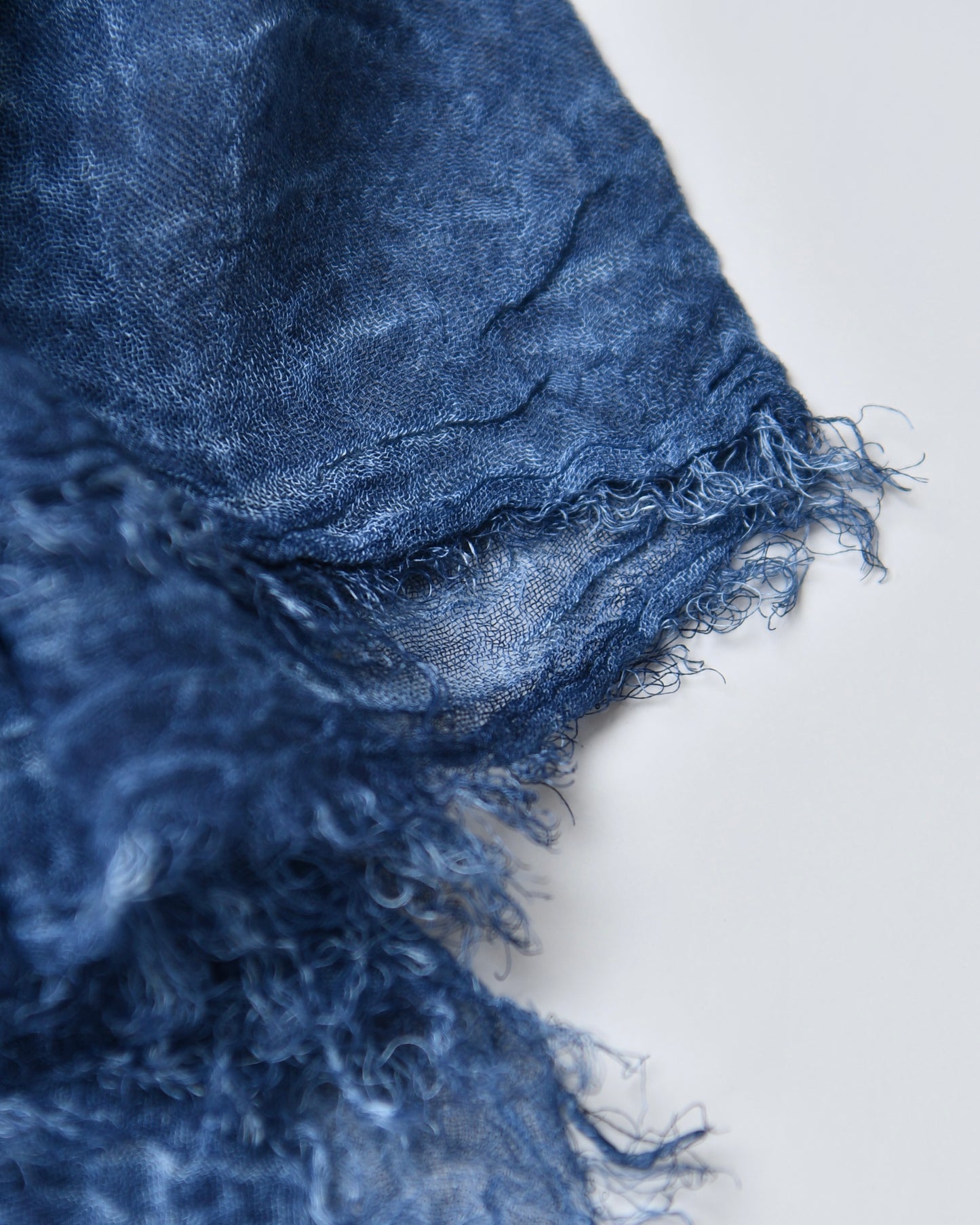 The Modal Scarf in navy blue