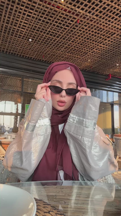 The à la Leen Single-Layered Voile Scarf